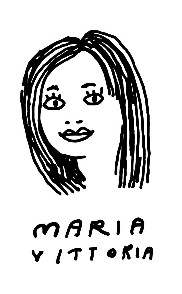 Maria Vittoria grafica fatta da jonathan Calugi