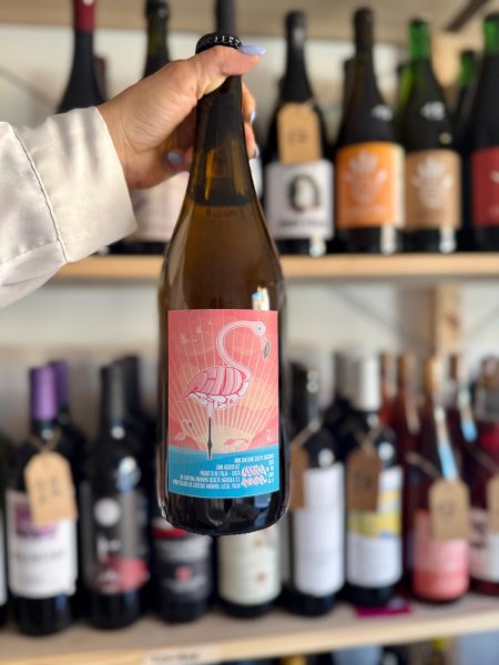 foto bottiglia pink bird