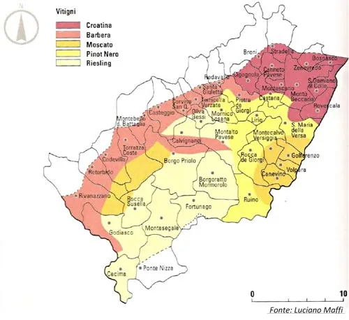 vitigni-mappa oltrepo pavese