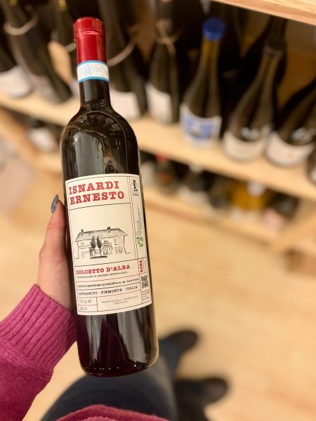 foto bottiglia isnardi enresto dolcetto d'alba