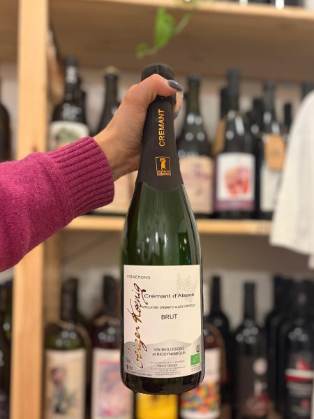 Foto bottiglia cremant d'alsace